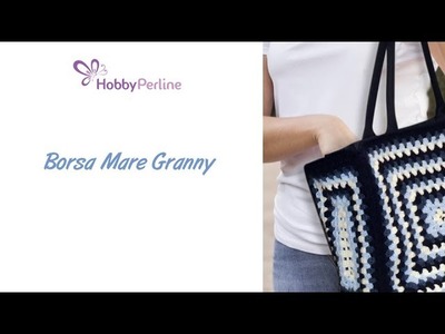 Come realizzare un pannello Granny per rivestire una borsa | TECNICA - HobbyPerline.com