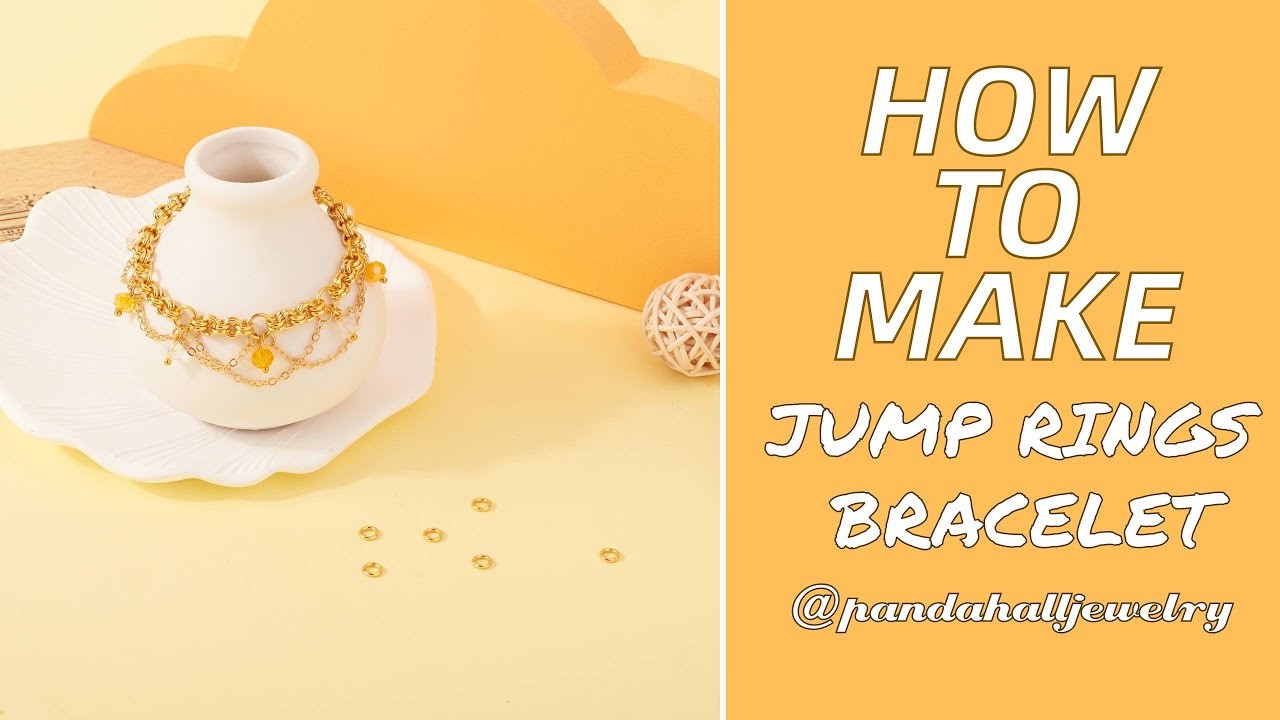 Handmade Jump Rings Bracelet | Creative DIY Jewelry | Pandahall DIY Tutorial