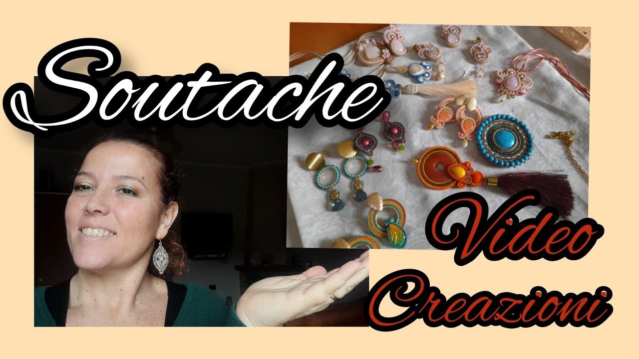 Soutache - video creazioni seconda parte. andiamo di Parure. mediterraneo e primavera