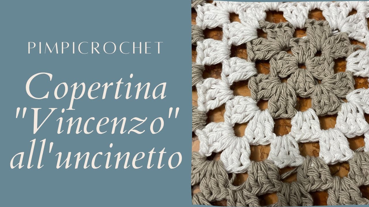 Copertina Vincenzo all'uncinetto|PimpiCrochet|