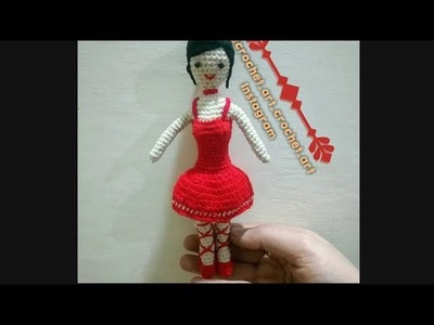 Ballerina crochet pattern #crochet #ballerina #amigurumi #pattern