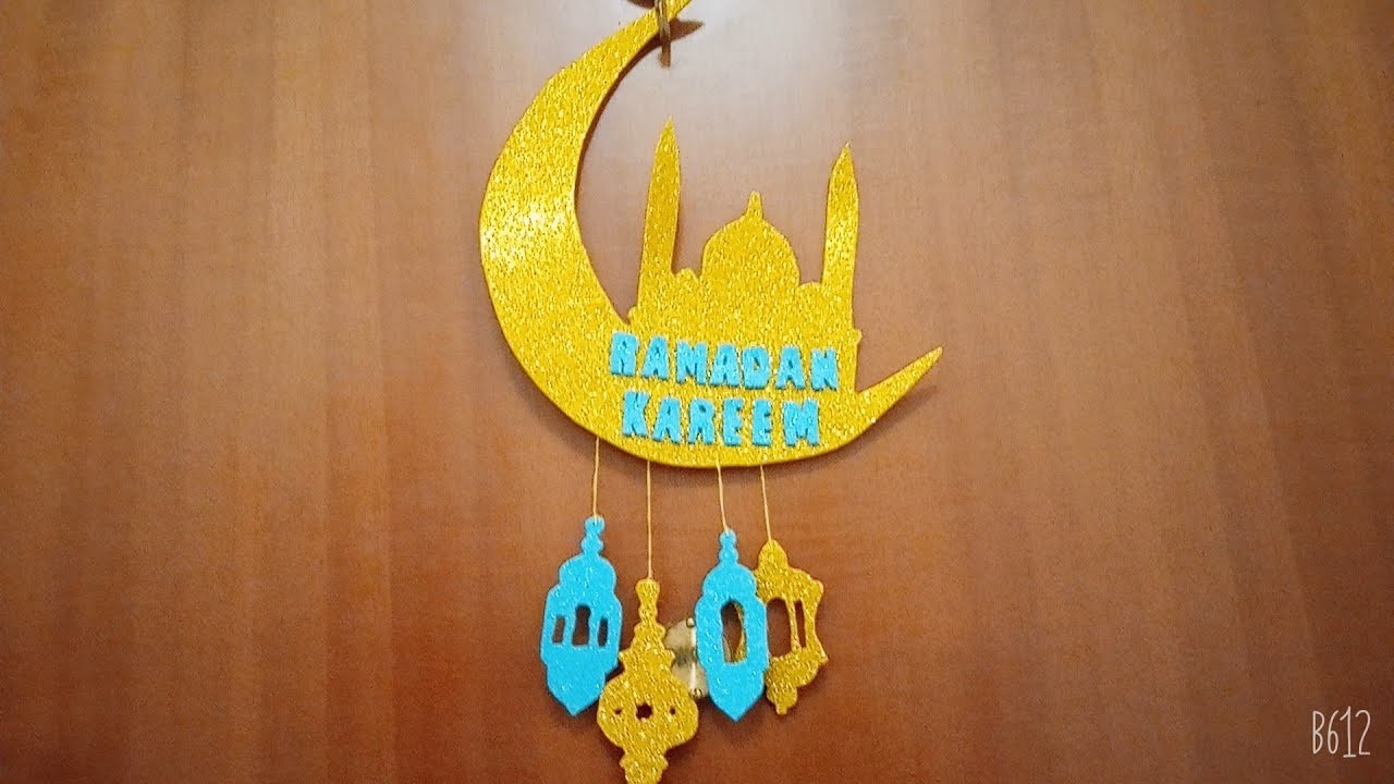 DECORAZIONE PER IL RAMADAN DA ATTACCARE ALLA PORTA ????⭐(speciale decorazioni Ramadan)