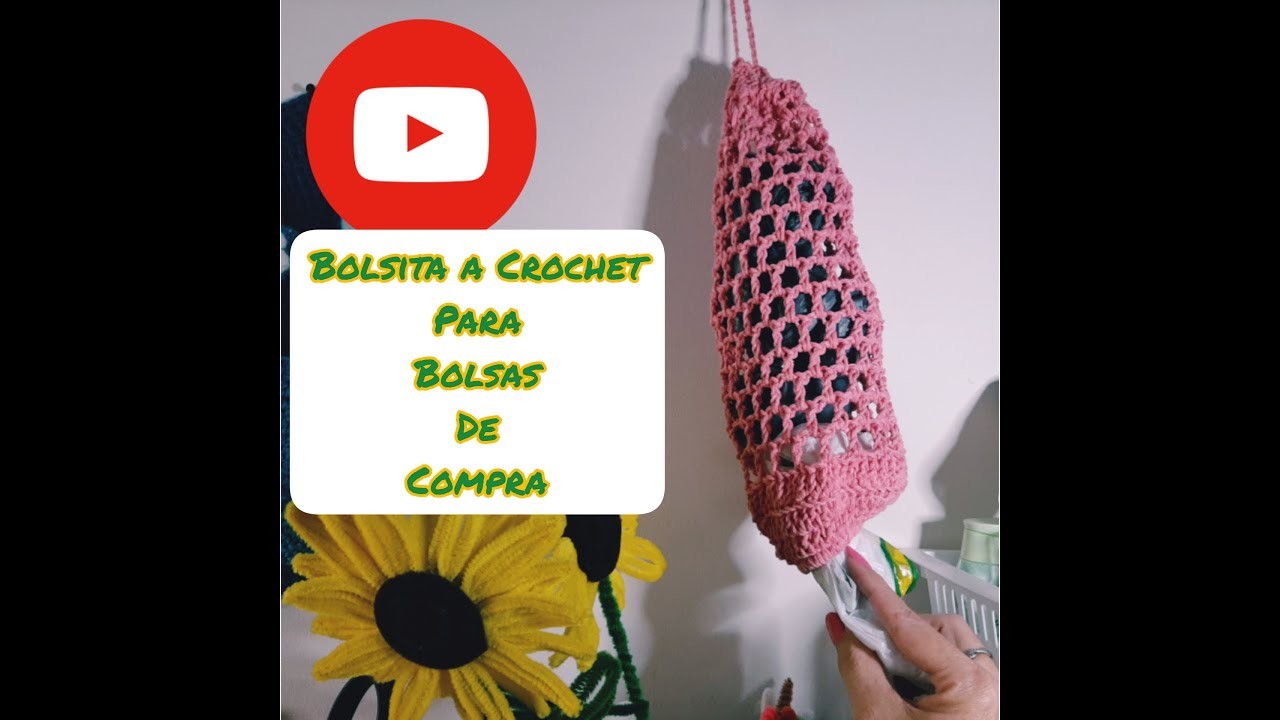 #DIY Bolsita a Crochet para Bolsas de la Compra.