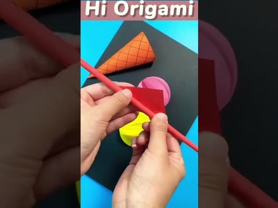 Ice Cream Origami