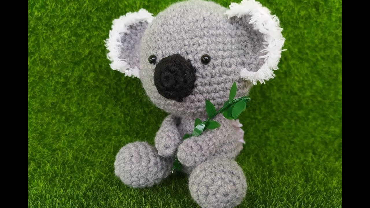 Koala Amigurumi Uncinetto Tutorial ???????? Koala Amigurumi Crochet Tutorial ????????