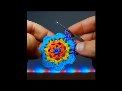 #FLOWER #crochet #mandala #crochê #الكروشيه #star #鉤針編織 #tığişi #क्रोकेट #钩针编织 #かぎ針編み #크로셰 #sides