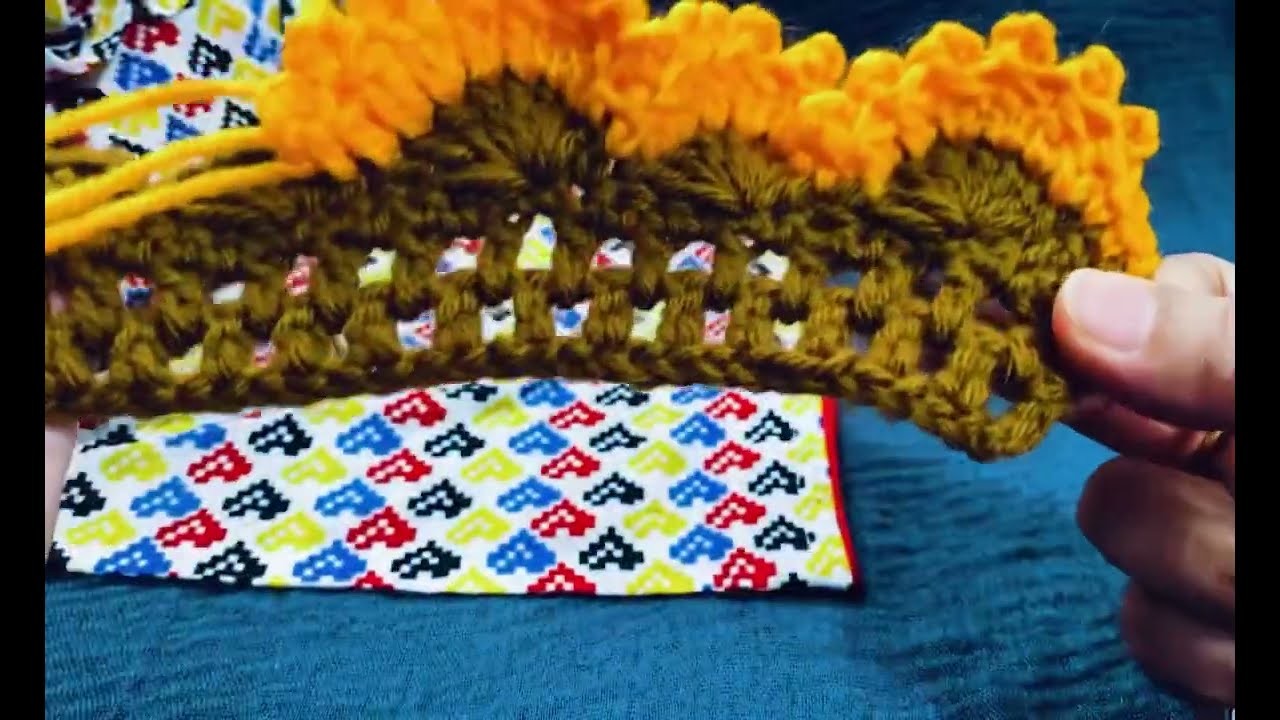 How To Crochet Design Laces.Crochet Neck Collar Design. কুশির ফুলের লেইছ। #crochet#collardesign