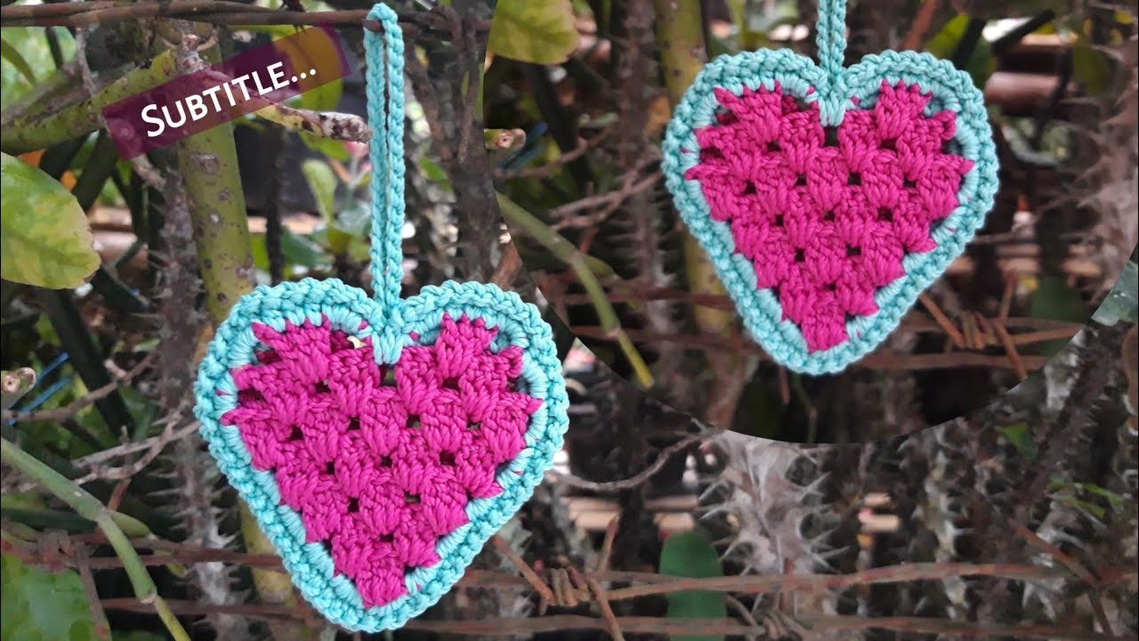 Crochet Cute Pouch - Crochet Souvenir  - Keychain by @marniascrochet