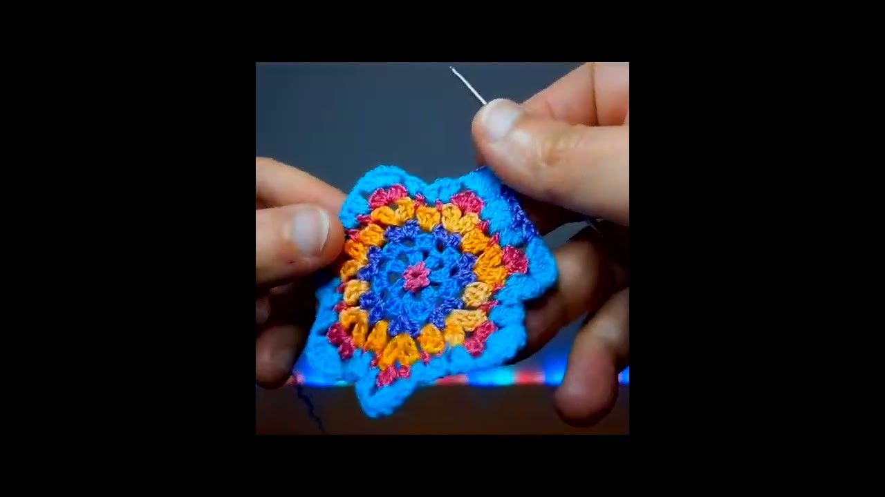 #FLOWER #crochet #mandala #crochê #الكروشيه #star #鉤針編織 #tığişi #क्रोकेट #钩针编织 #かぎ針編み #크로셰 #sides