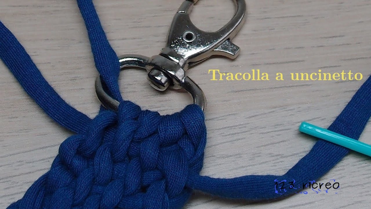 Tracolla - Portachiavi uncinetto