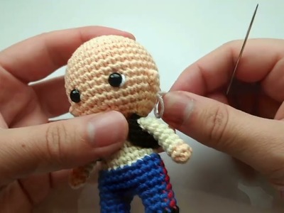 Armando a Han Solo Crochet tutorial gratis (free crochet pattern) parte 2