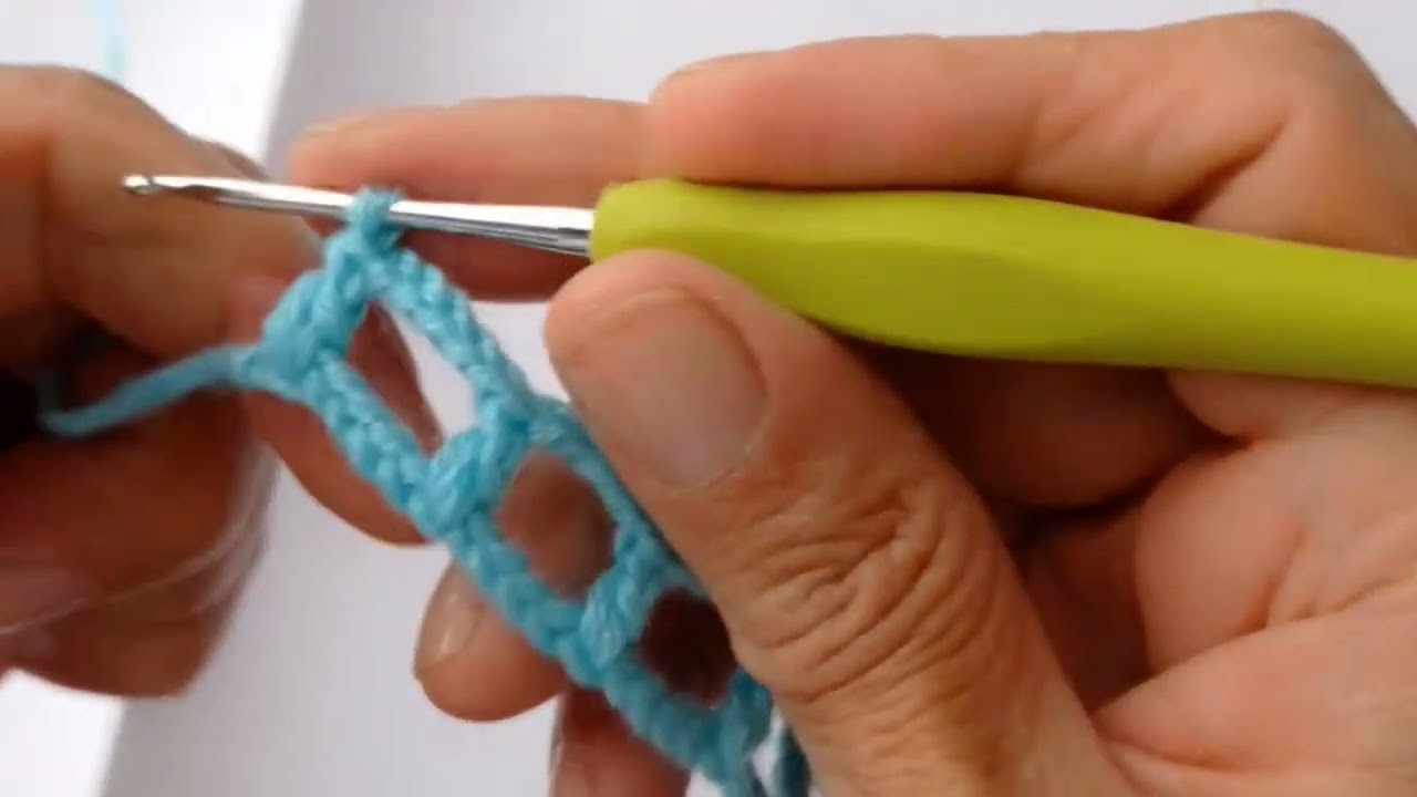 Crochet #9 punto de red