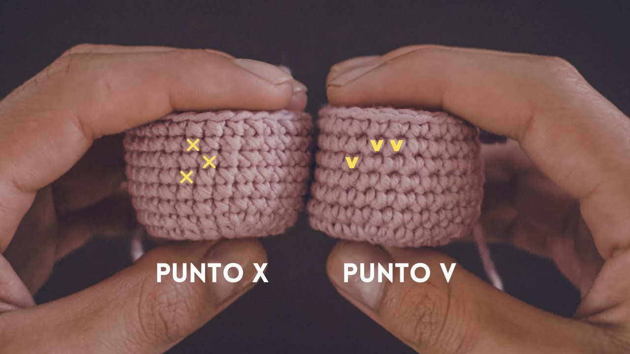 El secreto del punto X y el punto V | Crochet.