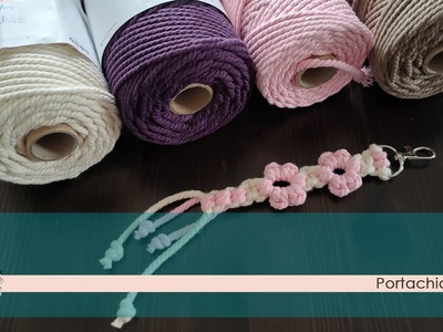 Tutorial macramè: portachiavi Teresa