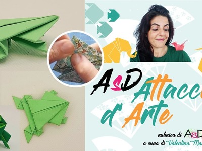 Altro Spazio D'arte - Attacchi D'arte Origami 02 - Tutorial a cura di Valentina Mannino Kami Origami