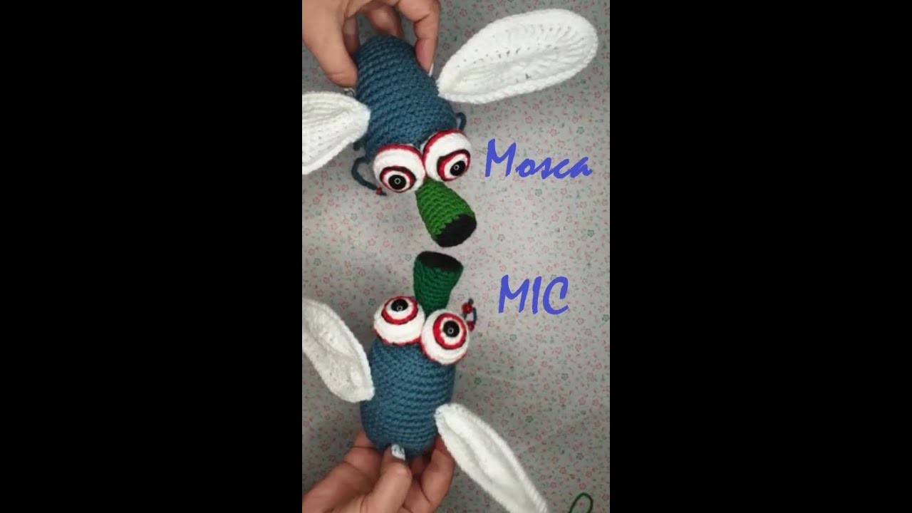 Mosca ( MIC ) a crochet paso a paso.