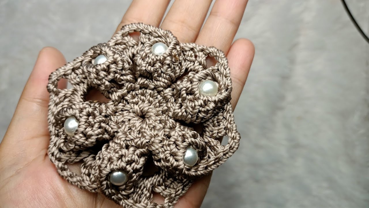 Crochet Tutorial || Tutorial Bunga 6 Kelopak