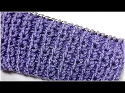 ???????? Knitting, knitting pattern, openwork elastic band
