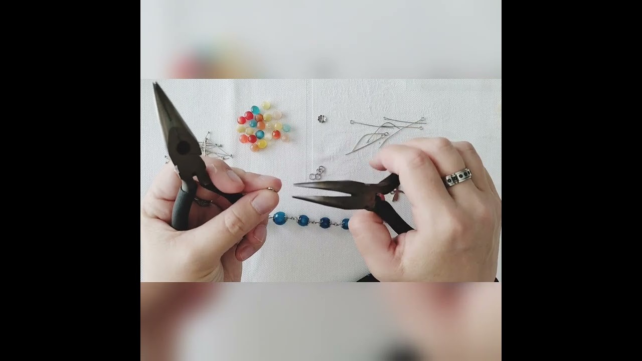 BieffeCreations - Speed making - Bracciale handmade Agata azzurra