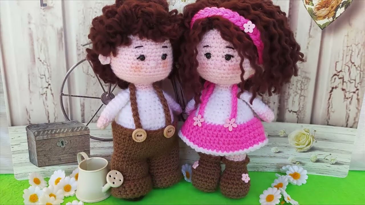 Bambola Amigurumi Uncinetto Tutorial ???? Muñeca Crochet Amigurumi Tutorial ???????? Doll Crochet Amigurumi