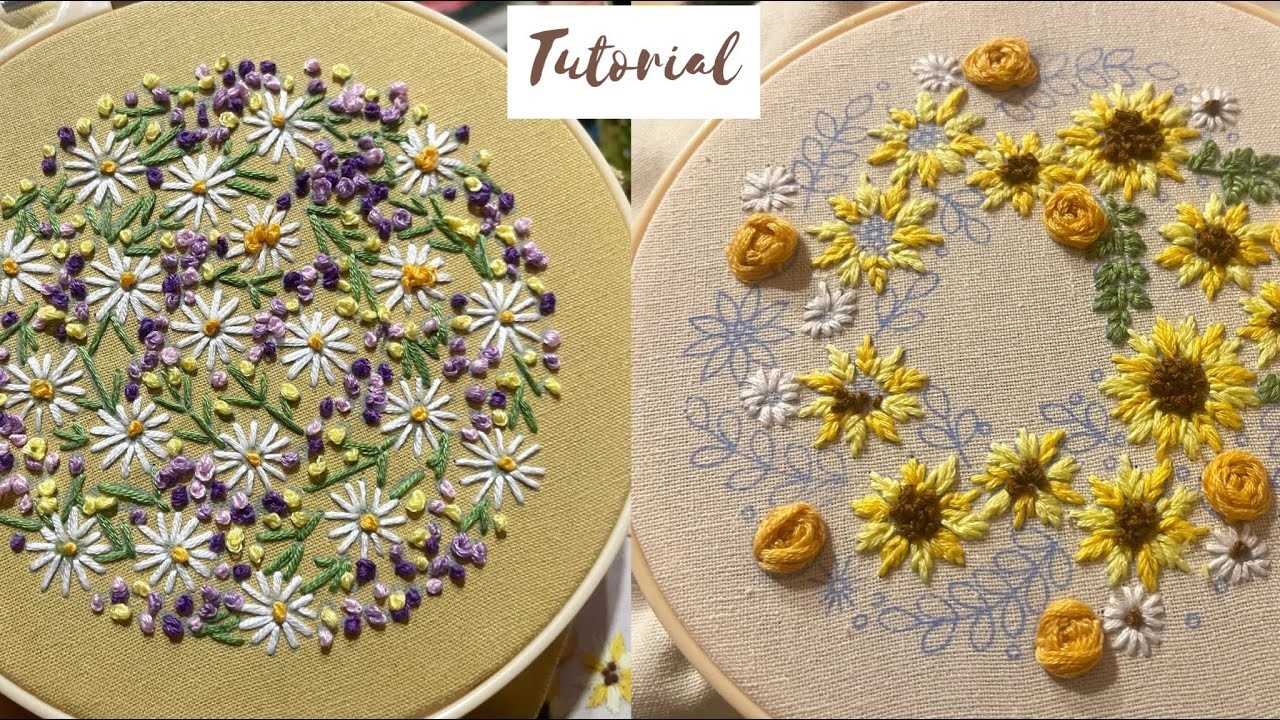 Tutorial #ricamo #principianti#nbeads#embroidery