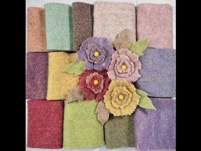 Impariamo a conoscere il nastro #lana bicolore per #progetti stupendi! #feltro