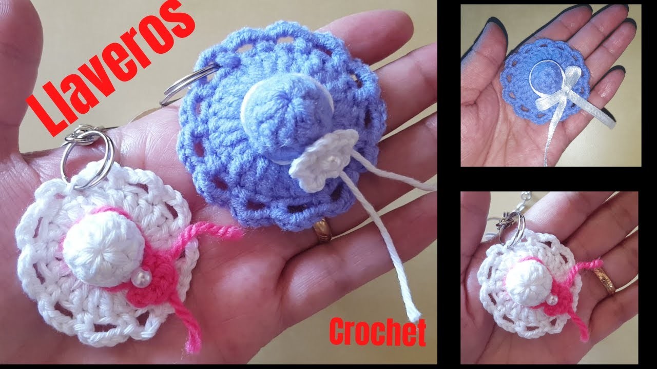 #llavero #crochet #sombrerito                                           Llavero sombrerito a crochet