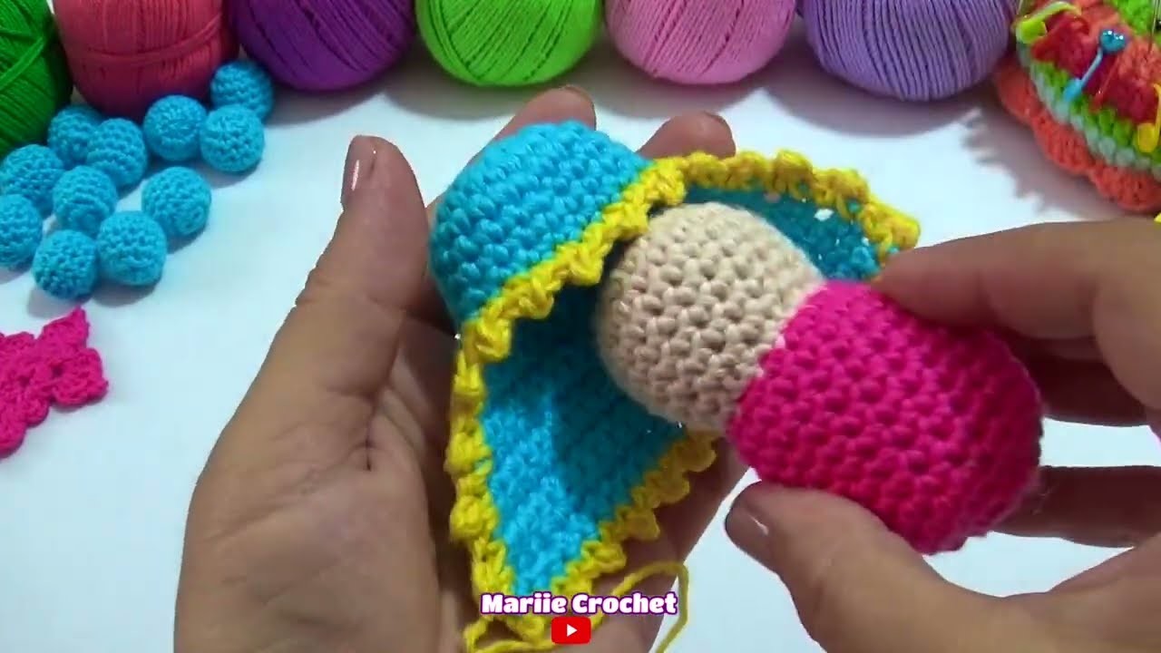 Virgencita de guadalupe Decenario Amigurumi Video #2 #crochet