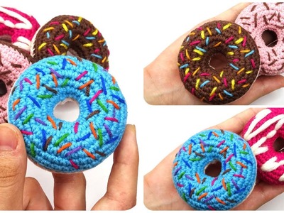 Crochet Donut (Doughnut) Tutorial