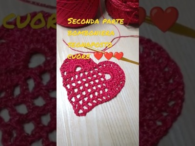 Bomboniera segnaposto cuore seconda parte