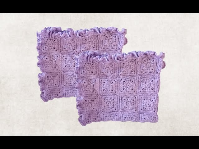 Copertina "lilla" tutorial uncinetto.crochet ????Creando con i filati????