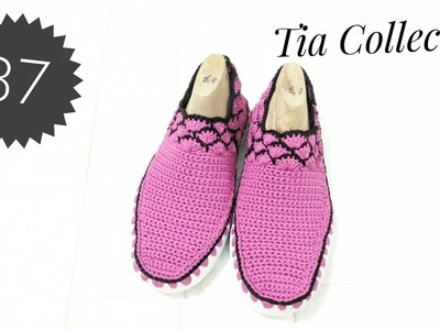 Crochet Shoes Tutorial. Tutorial Sepatu Rajut