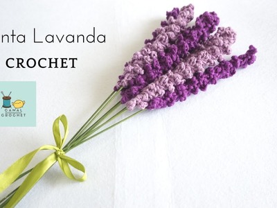 Planta Lavanda crochet tutorial