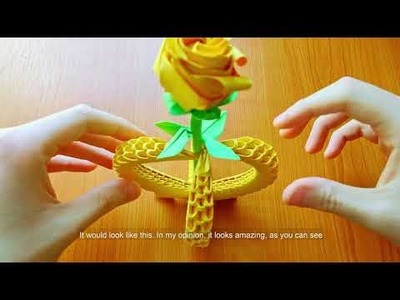 VAZA 3D ORIGAMI | DIY TUTORIAL | 4K ( Model 3 )